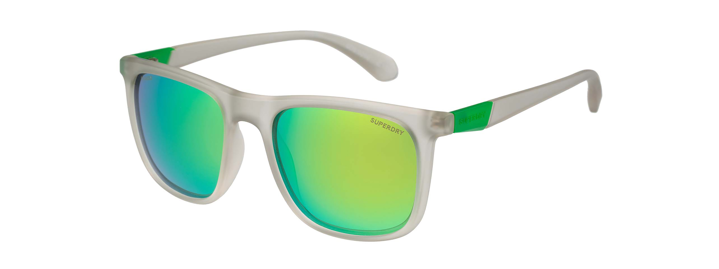 Superdry Superdry 996081-30 54-19 Superdry 996081 Herren Sonnenbrille Grau Kristallgrün