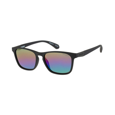Superdry 996082 Herren Sonnenbrille mit polarisierenden Gläsern und schwarzem Kunststoffrahmen