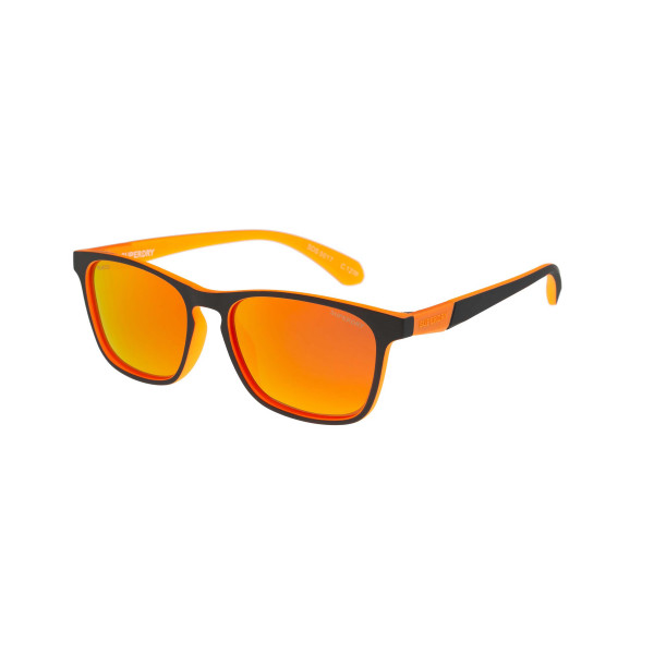 Superdry Superdry 996082-18 53-16 Superdry 996082 Herren Sonnenbrille mit polarisierenden Gläsern und schwarzem Kunststoffrahmen