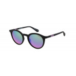 Superdry 996085 Damen Sonnenbrille in Schwarz mit grünen verspiegelten Gläsern