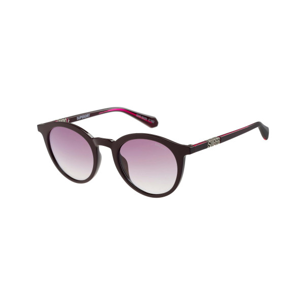 Superdry Superdry 996085-50 50-22 Superdry 996085 Damen Sonnenbrille in Schwarz mit grünen verspiegelten Gläsern