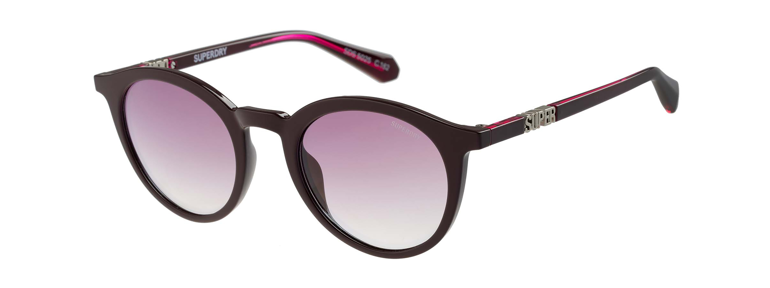 Superdry Superdry 996085-50 50-22 Superdry 996085 Damen Sonnenbrille in Schwarz mit grünen verspiegelten Gläsern