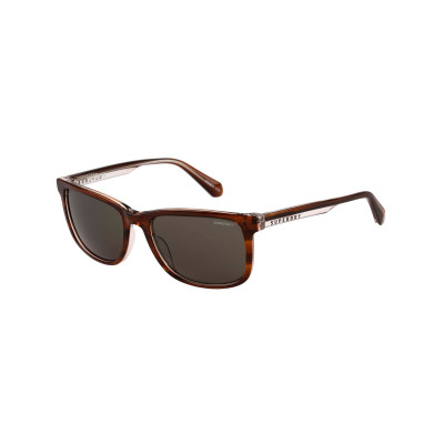 Superdry 996089 Sonnenbrille für Herren in Schwarz mit grauen Gläsern
