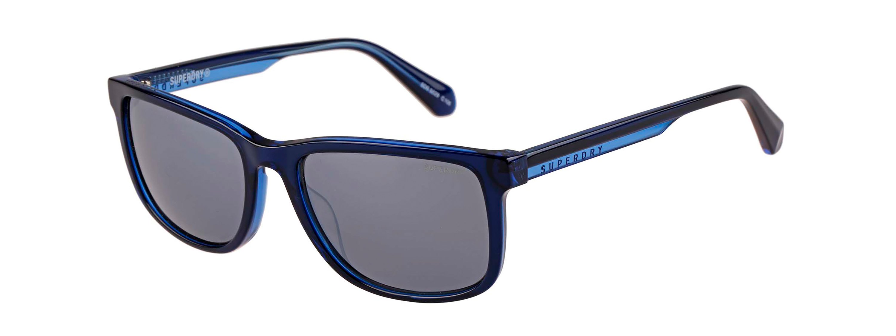 Superdry Superdry 996089-70 56-18 Superdry 996089 Sonnenbrille für Herren in Schwarz mit grauen Gläsern