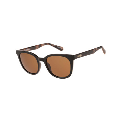 Superdry 996092 Damen Sonnenbrille in Schwarz mit eckigem Design und 53 mm Glasbreite