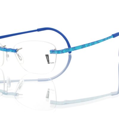 Switch It Garnitur 1011 Damenbrille Blau Opak Hellblau (2)