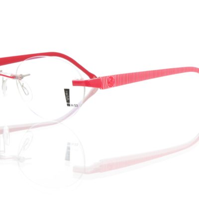Switch It Garnitur 2465 Damenbrille Rot Weiß Innen Rot Anker (2)