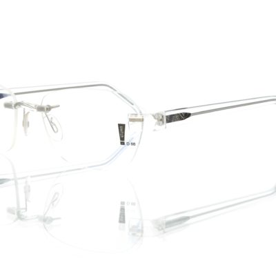Switch It Garnitur 2494 Damenbrille Transparent Einlage Schwarz Silber Marmoriert (2)