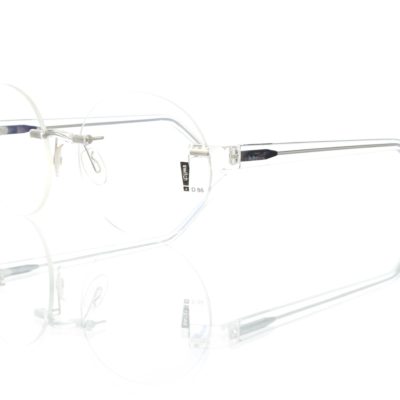 Switch It Garnitur 2495 Damenbrille Transparent Einlage Blau Silber Marmoriert (2)