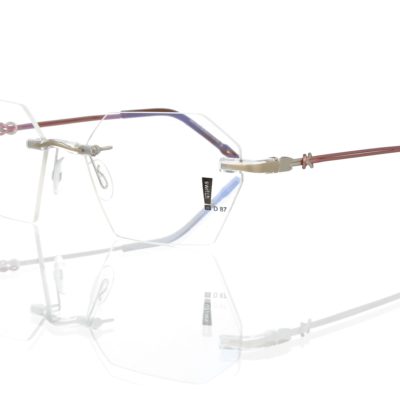 Switch It Garnitur 3309 Damenbrille Silber Matt Roségold Matt (2)