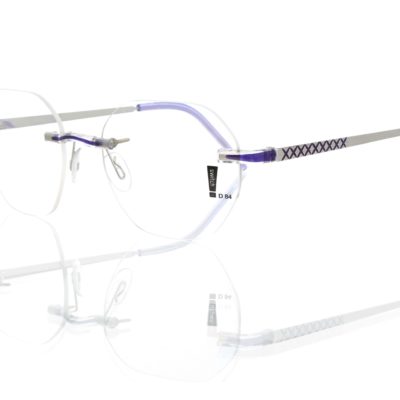 Switch It Garnitur 3336 Damenbrille Palladium Violett (2)