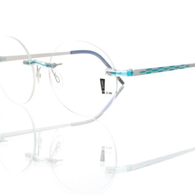 Switch It Garnitur 3338 Damenbrille Palladium Türkis (2)