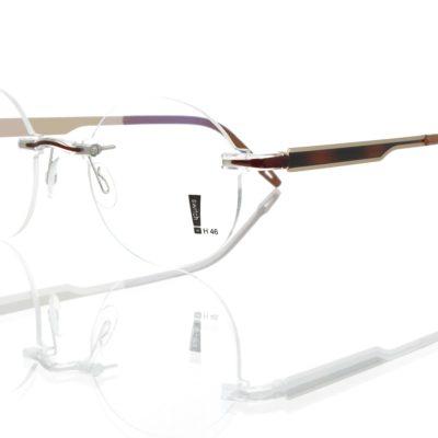Switch It Garnitur 7020 Damenbrille Gold Havanna (2)