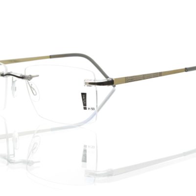 Switch It Garnitur 7023 Damenbrille Gold Grau (2)