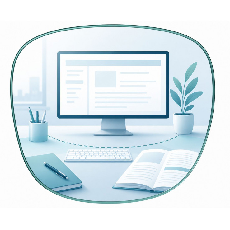 Arbeitsplatz/-Officebrille
