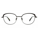 Colibris Eyewear Damenbrille Thea, schwarze Vollrandfassung, runde Gläser, moderne Optik
