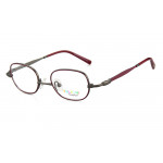 Vulkani VI 337 477 Kinderbrille Rot - rechteckige Vollrandfassung aus Superflexi