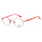 Vulkani VI 347 506 Kinderbrille Silber - Vollrandfassung in Panto-/Rundform aus Edelstahl