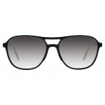 Colibris Anuk Sun pilote Sonnenbrille in Tiefschwarz für unisex und schmale Gesichter