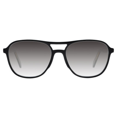 Colibris Anuk Sun pilote Sonnenbrille in Tiefschwarz für unisex und schmale Gesichter