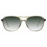 Colibris Anuk Sun pilote Sonnenbrille in Oliv für unisex und schmale Gesichter