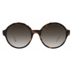 Colibris Ava runde Brille in Gold für damen und schmale Gesichter