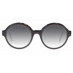 Colibris Ava runde Brille in Schiefergrau für damen und schmale Gesichter