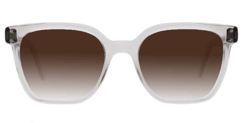 Colibris Benita Sun- 20 havanna 49-17 Colibris Benita Sun eckige Sonnenbrille in Schiefergrau für damen und schmale Gesichter