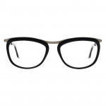 Damenbrille Colibris Bethsy mit schwarzem Rahmen und dezentem Metalldetail an der Frontansicht