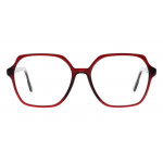 Colibris Caro cat-eyee Brille in Bordeaux für damen und schmale Gesichter