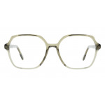 Colibris Caro cat-eyee Brille in Oliv für damen und schmale Gesichter