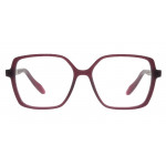 Colibris Dana * cat-eyee Brille in Bordeaux für damen und schmale Gesichter