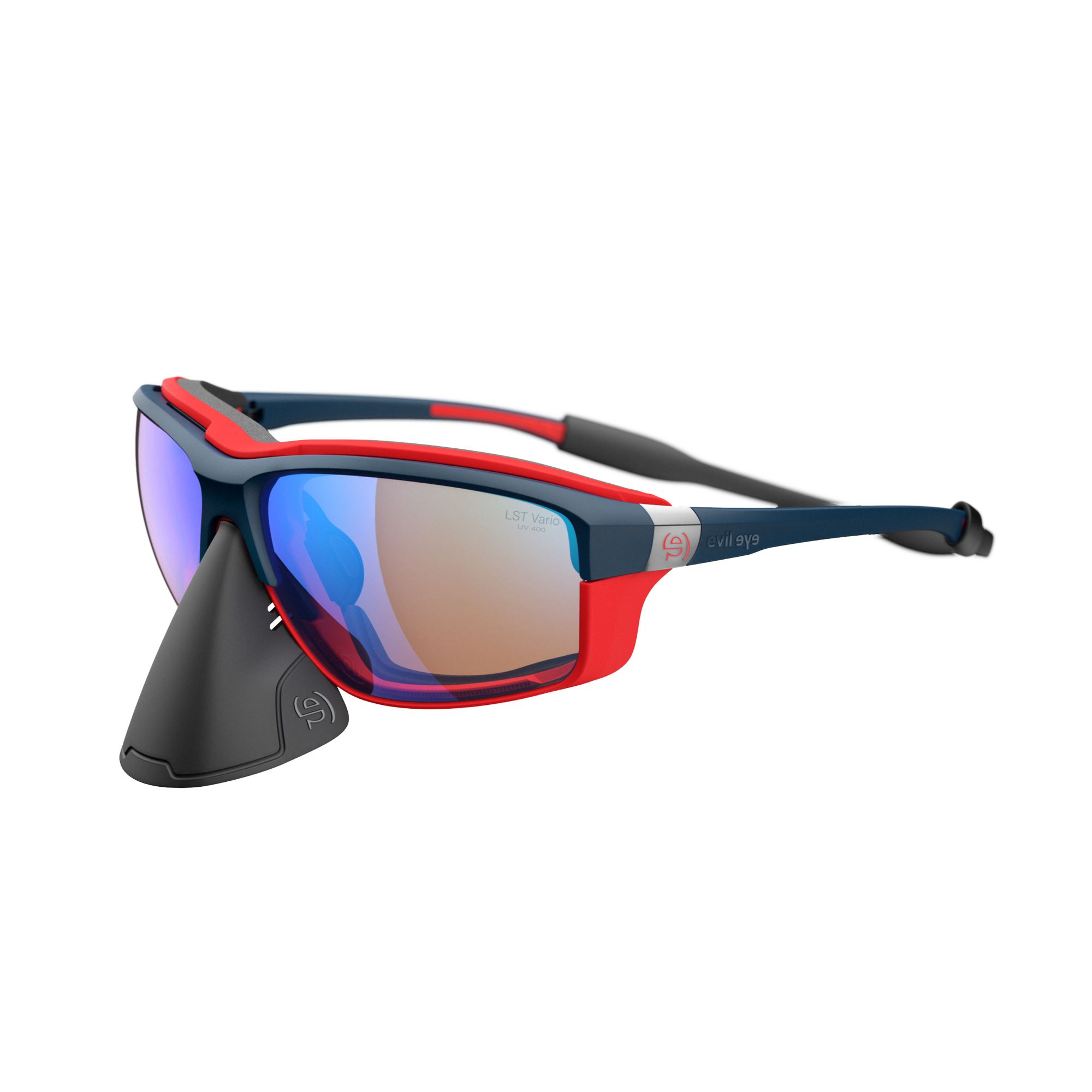 E023 75 4500 Dark Blue Matt Lst Bluelight Vario Blue Mirror Bg White Sid