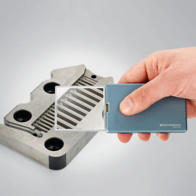 Easypocket Eschenbach Mobile Lupe Lesehilfe Lesen Blau