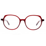 Colibris Emilia pantoe Brille in Rot für damen und schmale Gesichter