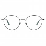 Unisexbrille Colibris Fanni mit rundem, dünnem Metallrahmen in Schwarz, stilvolles und zeitloses Design.