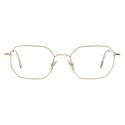 Colibris Finja ovale Brille in Gold für damen und schmale Gesichter