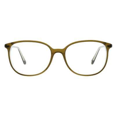 Colibris Hedwig * cat-eyee Brille in Khaki für damen und schmale Gesichter