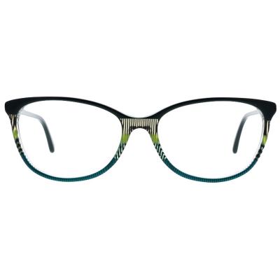 Colibris Hermine cat-eyee Brille in Moosgrün für damen und schmale Gesichter