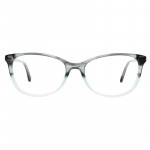 Damenbrille Colibris Hermine mit transparentem, grau-weiß verlaufendem Rahmen in moderner Cat-Eye-Form.
