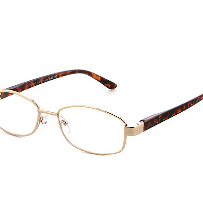 MLH062 Fertiglesebrille von MPG Michael Pachleitner mit ovaler Form und stabilem Metallrahmen