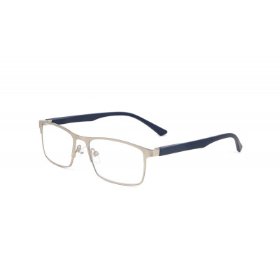 MLH064 Fertiglesebrille mit eckigem Metallrahmen von MPG Michael Pachleitner