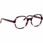 Damenbrille Johann von Goisern J820 mit rundem Rahmen in mehrfarbigem Design, ideal für modernen und stilvollen Look.