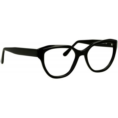Damenbrille Johann von Goisern JC210 mit schwarzem Rahmen und elegantem, zeitlosem Design.