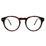 Colibris Kogge pantoe Brille in Mokka für unisex und schmale Gesichter