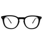 Colibris Kutter pantoe Brille in Tiefschwarz für unisex und schmale Gesichter