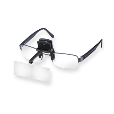 Laboclip Eschenbach Vorsatzlupe Brillen Lupe
