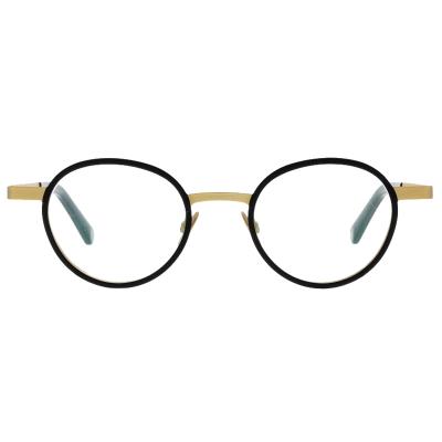 Colibris Leo pantoe Brille in Gold für herren und schmale Gesichter