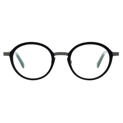 Colibris Lisa runde Brille in Rauchgrau für damen und schmale Gesichter