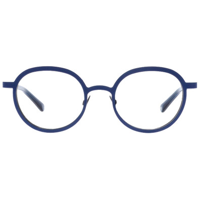 Colibris Luna runde Brille in Blau für damen und schmale Gesichter